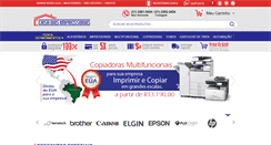 Desktop Screenshot of casadasimpressoras.com.br